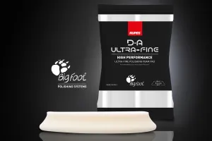 Ultrafine White DA foam pad, contour edge design, 150mm(6in)
