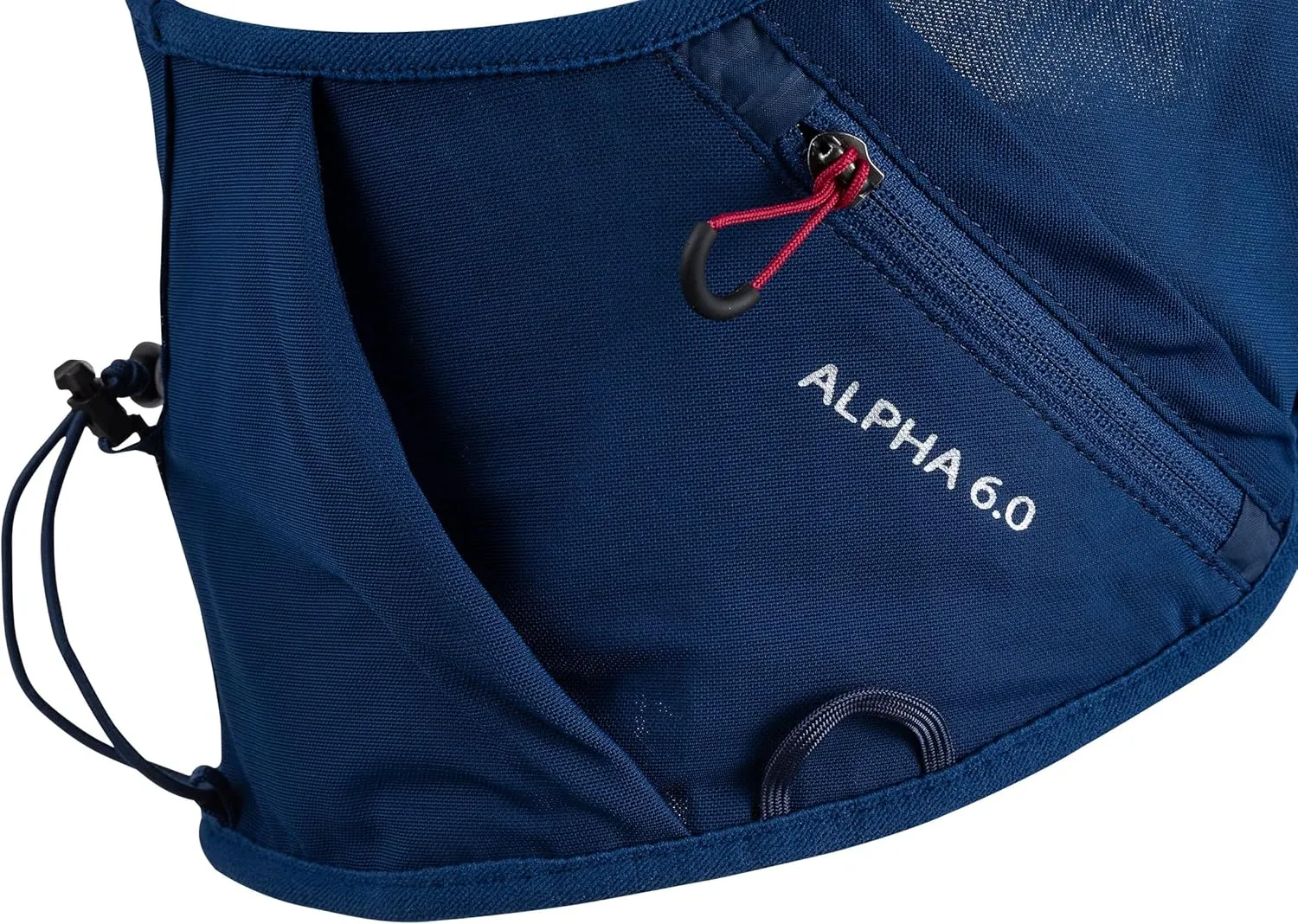 UltrAspire Alpha Unisex Race Vest Hydration Pack - 6 Liter and 9 pockets Running Vest w/Fluid Capacity 2L Reservoir, 2 x 550 mL UltraFlask, and 2 x 500 mL Softflasks (Sold Separately Unless Specified)