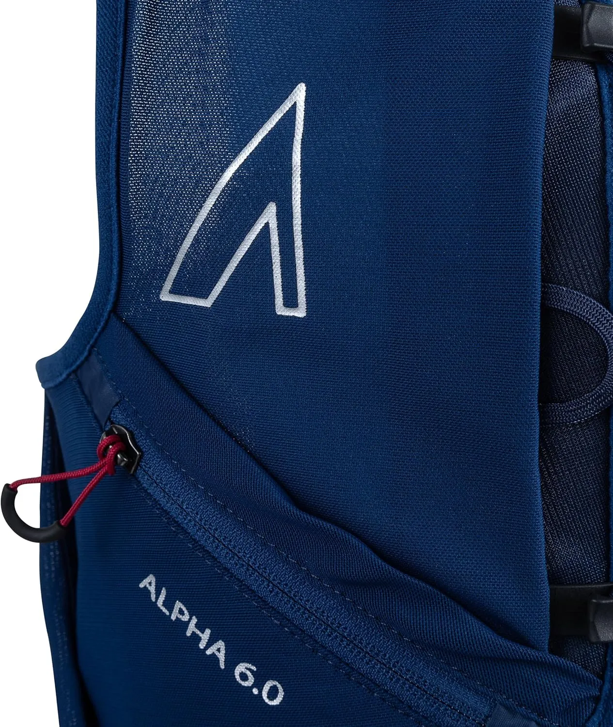 UltrAspire Alpha Unisex Race Vest Hydration Pack - 6 Liter and 9 pockets Running Vest w/Fluid Capacity 2L Reservoir, 2 x 550 mL UltraFlask, and 2 x 500 mL Softflasks (Sold Separately Unless Specified)