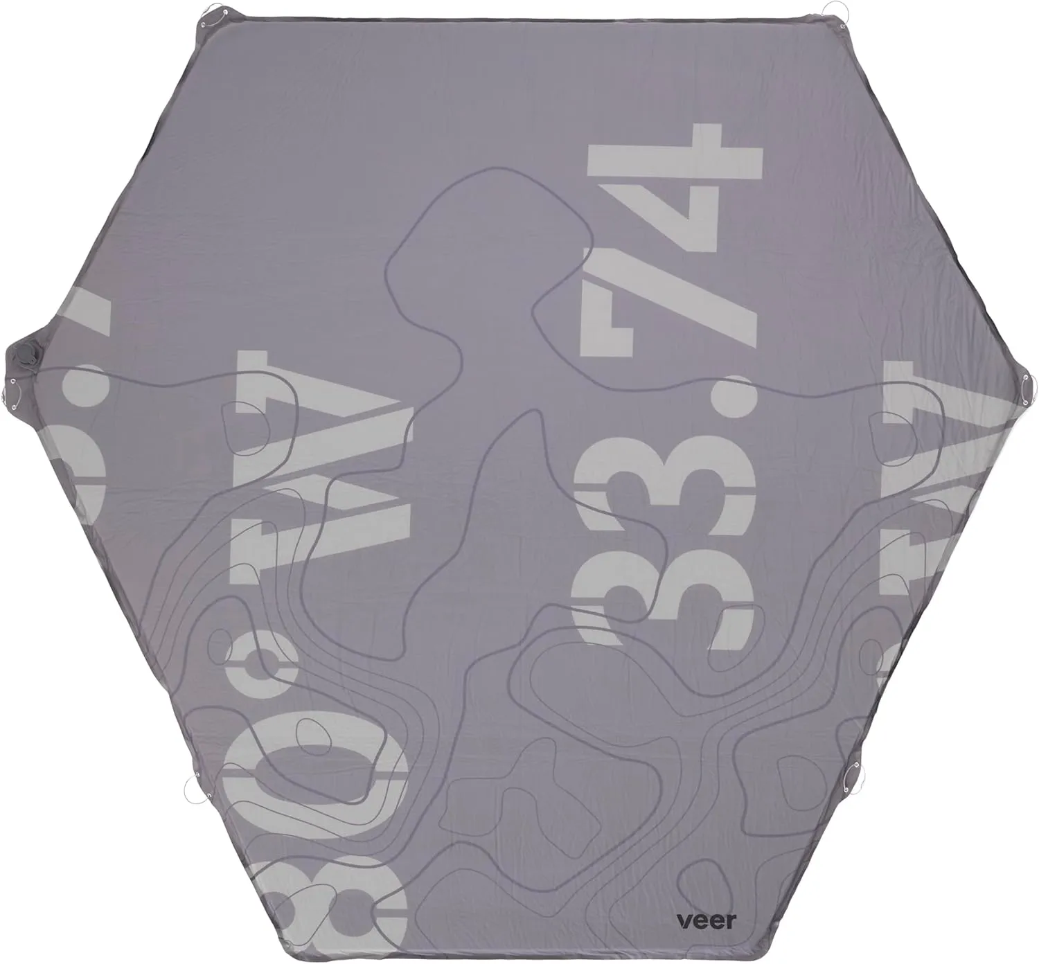 Veer Air Pad XL - Self-Inflating Padded Floor Cushion - Designed to Fit Securely Under Basecamp XL