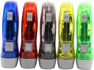 VICASKY Hand Crank Flashlight Emergency Led Light Spring Pole Multi-use Crank Flashlight for Camping Hiking Car Home