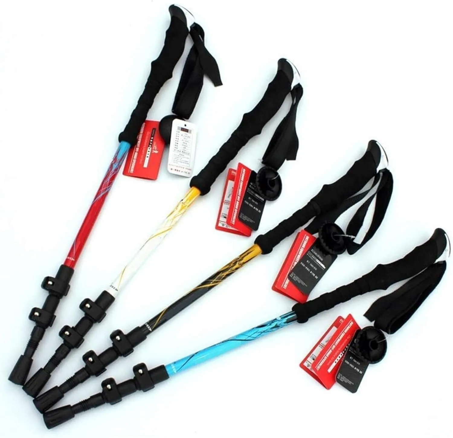 Walking Stick Hiking Poles Walking Trekking Poles Telescopic Ultralight for Hiking Camping Mountaining Backpacking Hiking Gear Trekking Poles