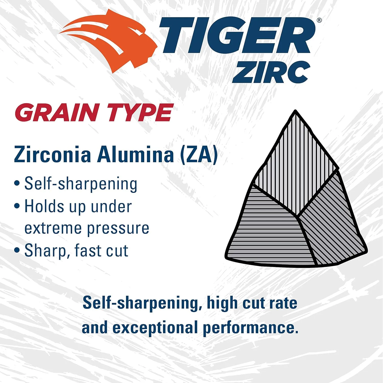 Weiler 59731 Tiger Zirconia Alumina Resin Fiber Sanding & Grinding Disc, 4-1/2" Diameter, 24 Grit, 7/8" Arbor Hole (Pack of 25)