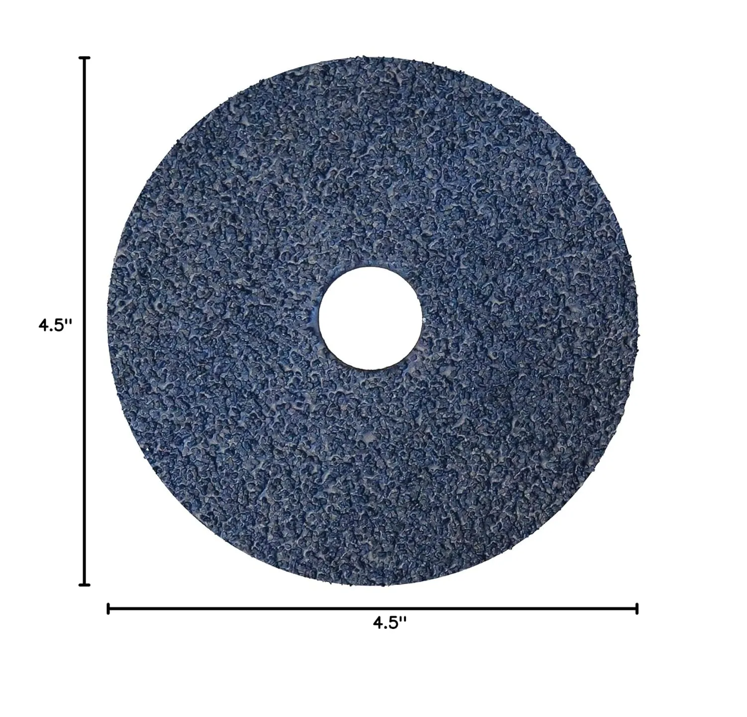 Weiler 59731 Tiger Zirconia Alumina Resin Fiber Sanding & Grinding Disc, 4-1/2" Diameter, 24 Grit, 7/8" Arbor Hole (Pack of 25)