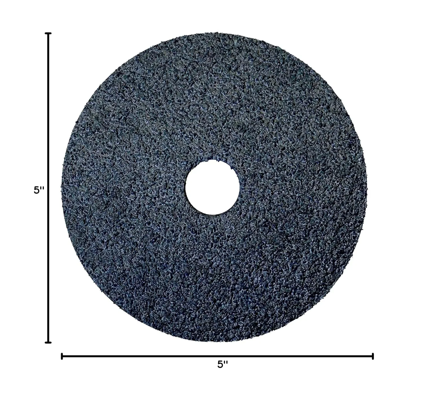 Weiler 62013 Wolverine Zirconia Alumina Resin Fiber Sanding & Grinding Disc, 5" Diameter, 36 Grit, 7/8" Arbor Hole (Pack of 25)