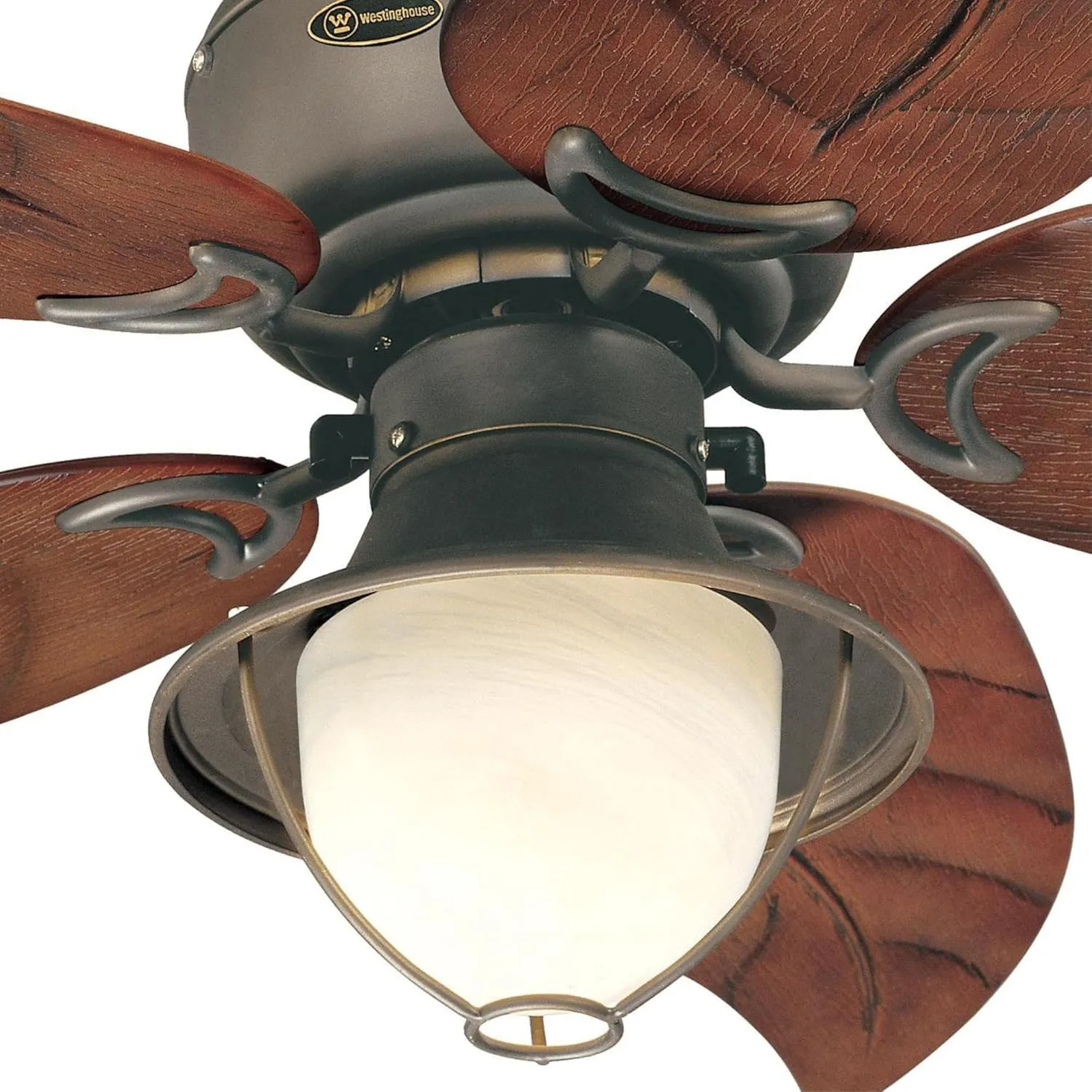 Westinghouse 7236200 Oasis Indoor/Outdoor Ceiling Fan with Light, 48 Inch, Oil Rubbed Bronze