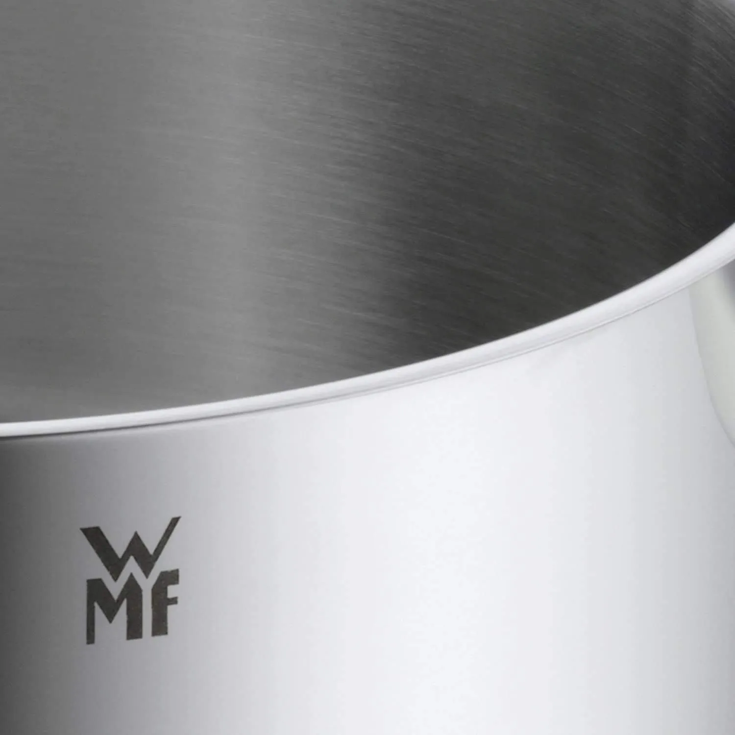 WMF Diadem Plus Low Casserole with Lid, 18/10 Stainless Steel, 24 cm