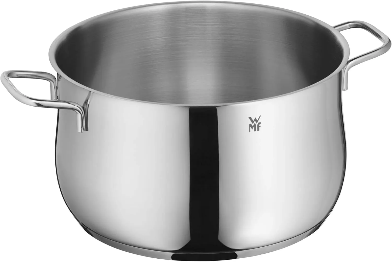 WMF Diadem Plus Low Casserole with Lid, 18/10 Stainless Steel, 24 cm
