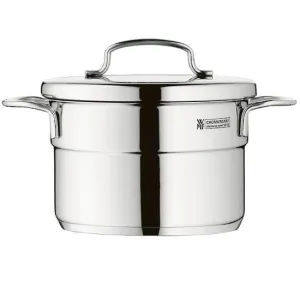 Wmf High Stainless Steel Casserole With Lid - 12cm/1L
