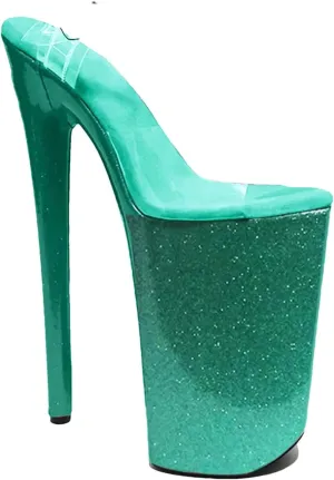 Women's 9"/23cm Crystal Sandals - Wrap Platform Pole Dance Sexy Shoes
