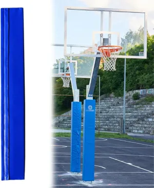 Wrap Around Basketball Pole Padding, Height 3 4 5 6 Feet Sports Courts/Playground/Basement Rod Padded with Nylon Fasteners, All-Weather Basketball Hoop Cover
