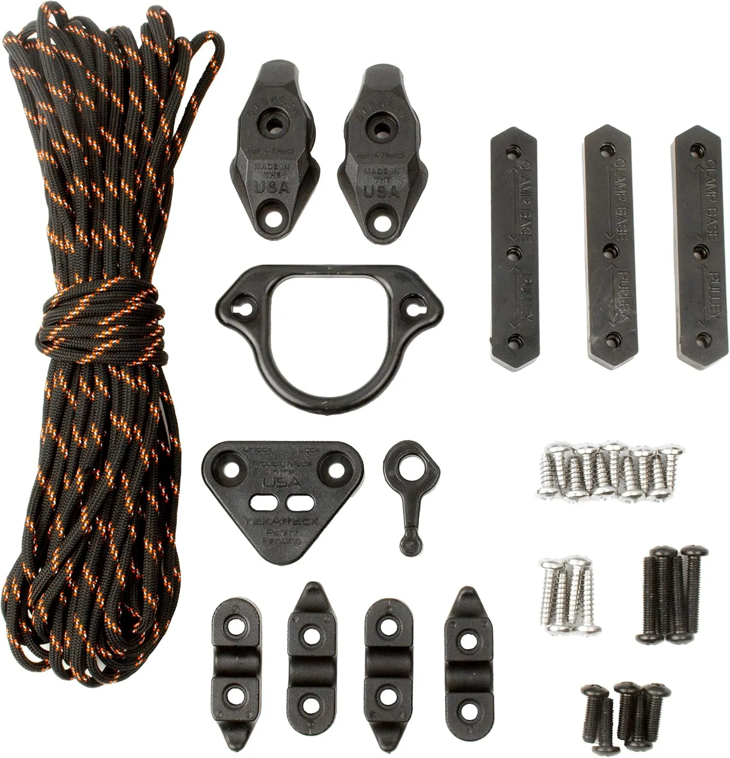 YakAttack Leverloc Anchor Trolley HD - Heavy Duty Kayak Anchor Trolley Kit