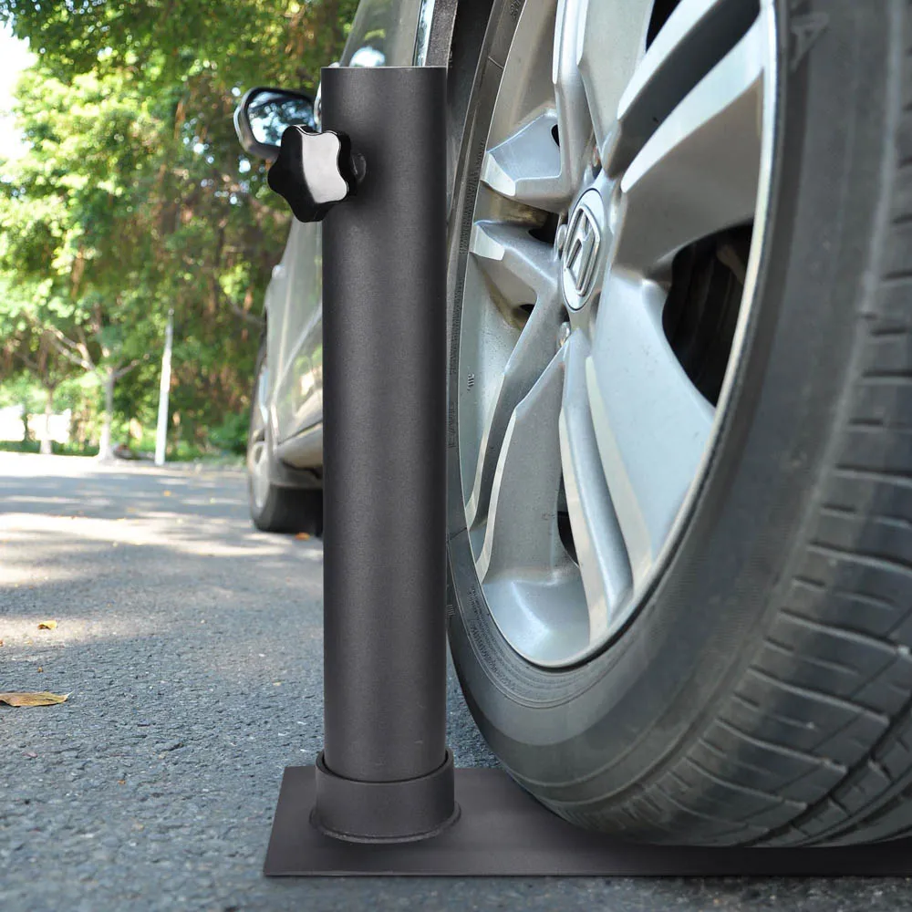 Yescom 25ft. Telescopic Flagpole with Tire Mount