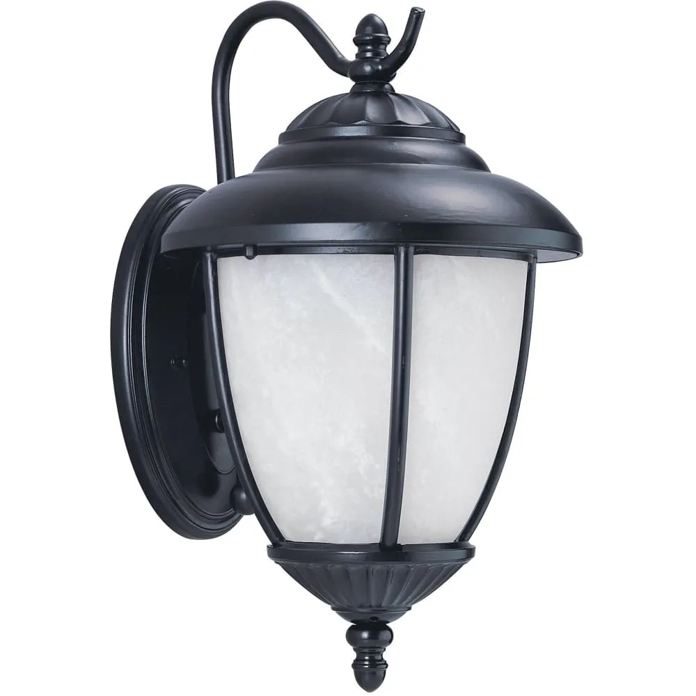 Yorktown Black LED Outdoor Wall Lantern