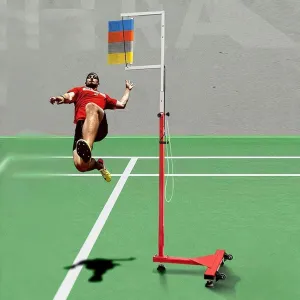 Youth Vertical Jump Trainer for Improves Leg Strength, Professional Stadium Vertical Jump Trainer, Floor Standing High Jump Training Equipment Vertical Test Jump Measurement Tester