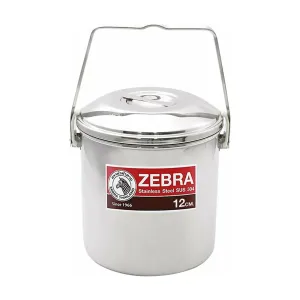 Zebra Stainless Steel Billy